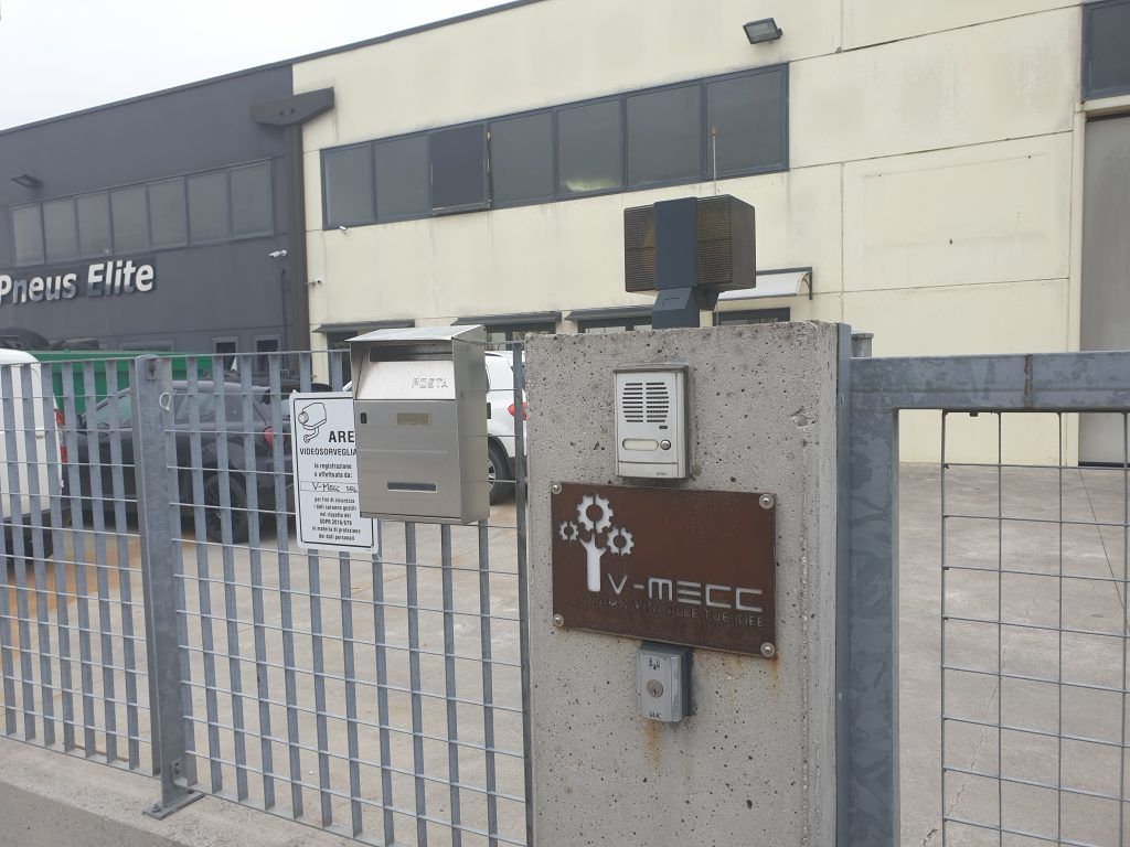 Ingresso della sede V-Mecc